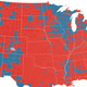 2008 presidential election results (Thinkstock)